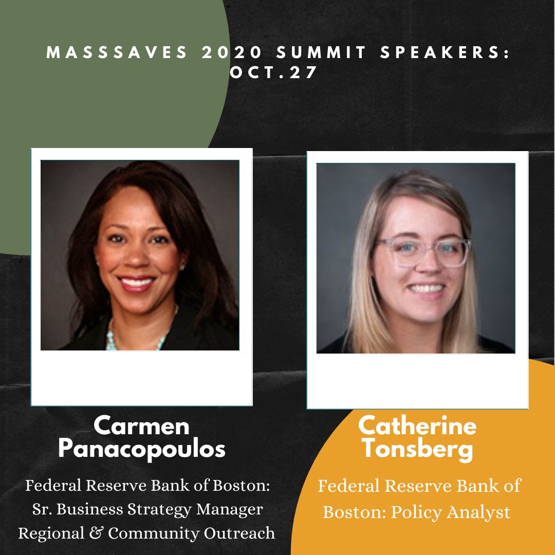 midascollab's tweet photo. 🎉Our Final session takes place Tuesday Oct. 27. 🎉

Agenda:
At 10am Cat Goughnour will kick us off.
Then at 2pm Carmen Panacopoulos &amp; Catherine Tonsberg will wrap it up.

Registration - https://t.co/RRPprNduzo

#masssavessummit #masssaves #financialeducation #equityandinclusion https://t.co/M8ExiWt6z5