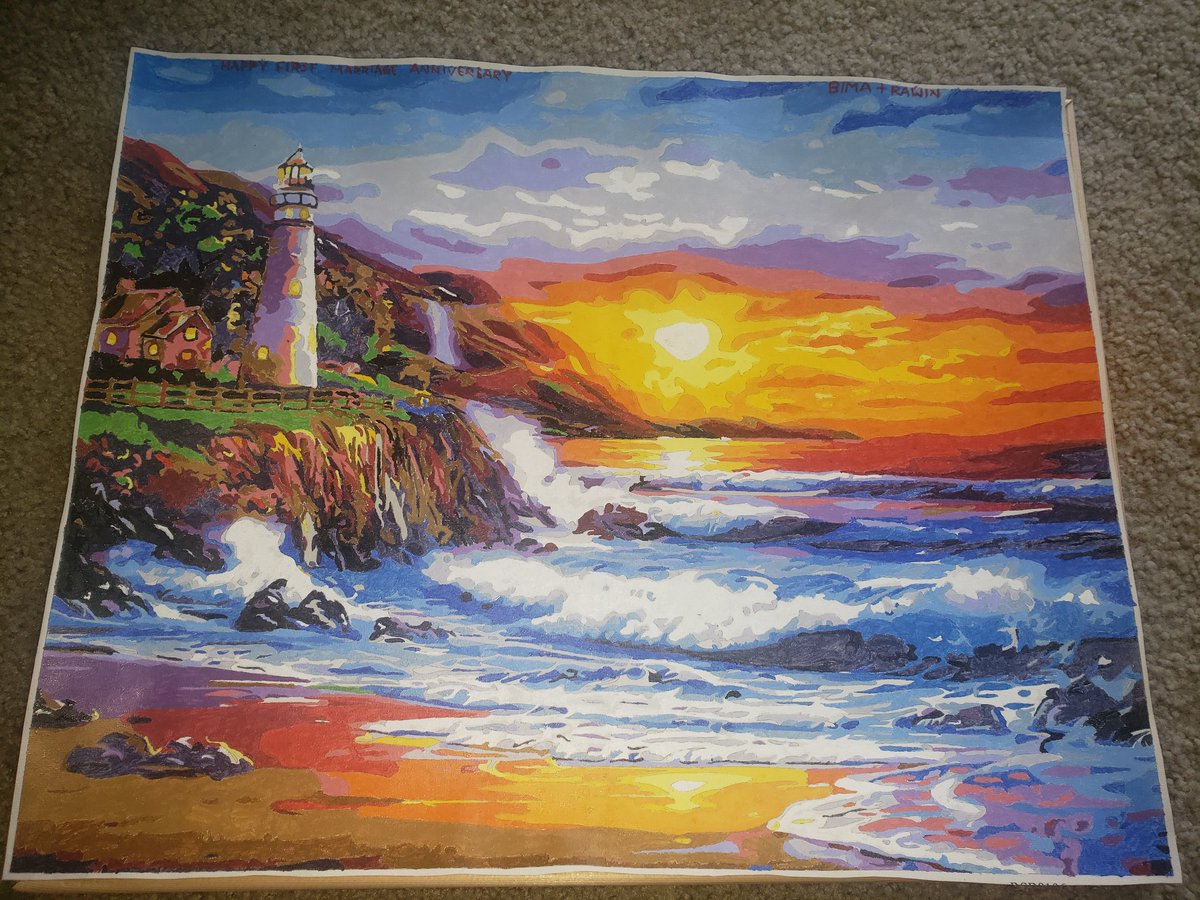 Rawindra2's tweet photo. First Canvas Paint https://t.co/a42dKDUvXh