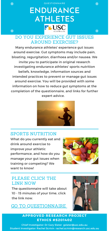 RachelScrivin's tweet photo. Please forward to any endurance athletes you know!  Be part of original research. https://t.co/QmzUDMUafM