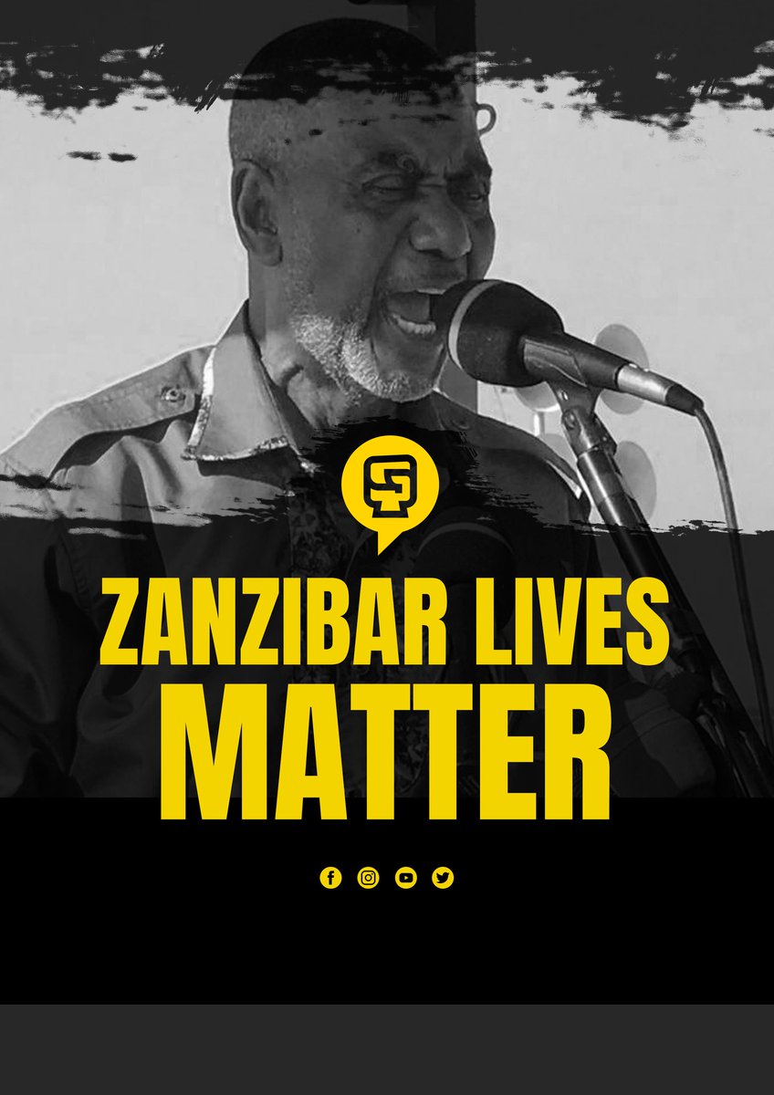 #ZanzibarLivesMatter sioni waswahili tukiumizwa na mambo yanayoendelea Zanzibar. Raia wanakutana na risasi za moto hadharani na tumeamua kubaki kimya tukisubiri hashtag za wamarekani na wazungu na wanaija?? Tuoneshe umoja wetu. #ZanzibarLivesMatter