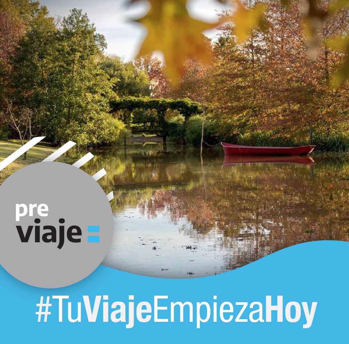 #TuViajeEmpiezaHoy con el Programa #PreViaje‼️
👉🏼 Paquetes de Turismo Nacional y Excursiones de Sturla forman parte.
👉🏼 Comprá ahora para viajar en 2021 con un 50% de reintegro.
👉🏼 Conocé las Bases y Condiciones en nuestro sitio web.