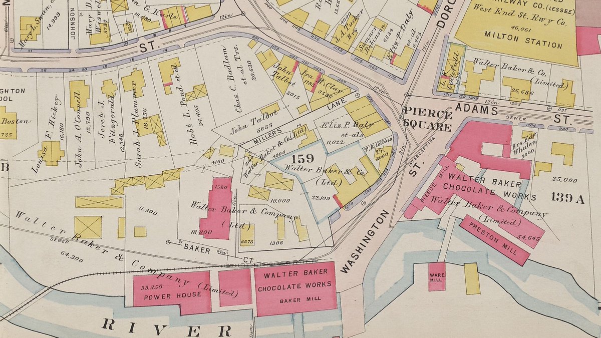 Welcome to our week of digital trick-or-treating at the Leventhal Map and Education Center! Every day this week we'll make a stop on our candy tour of Greater Boston.There were many candy manufactories in Greater Boston in the late nineteenth and early twentieth centuries. 1/7