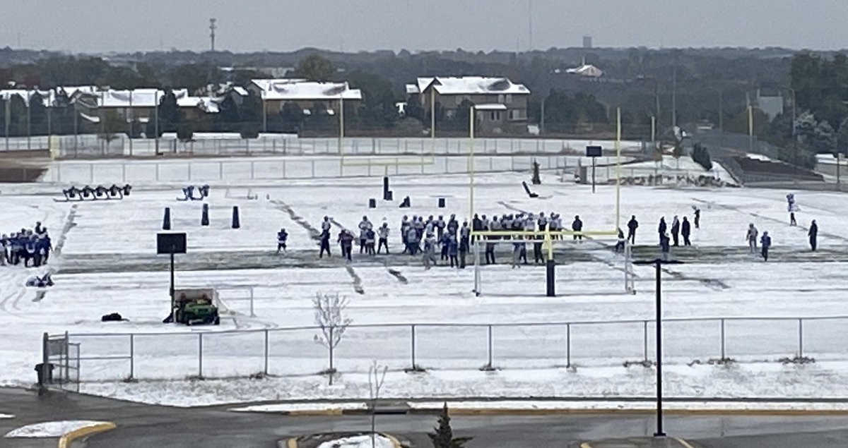 ADButlerOW's tweet photo. “Bring a shovel to practice.” ⁦@Coach_ONeill⁩ probably.  ⁦@OWFootball⁩ ⁦ https://t.co/OZAhA5IVTQ