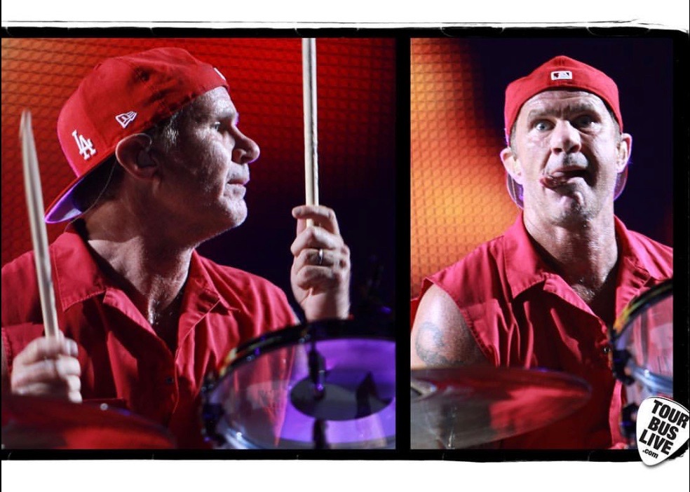 Happy (belated) Birthday to Chad Smith of the Chili Peppers! Photo: 