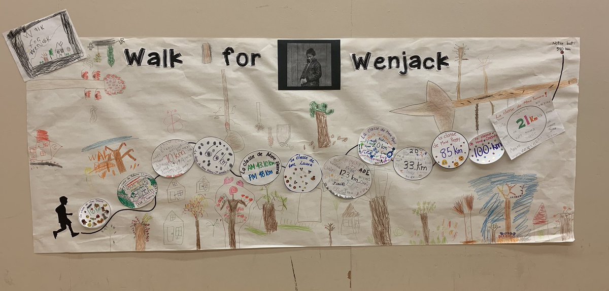 kinggeorgecbe's tweet photo. Our school participated in the #walkforwenjack. We set out to walk 540 km and exceeded our expectations, walking a total of 1138.85 km! Bravo @kinggeorgecbe! #reconciliACTION #SPW2020 #DoSomething @Indigenous_cbe https://t.co/OFNWeMAxLc