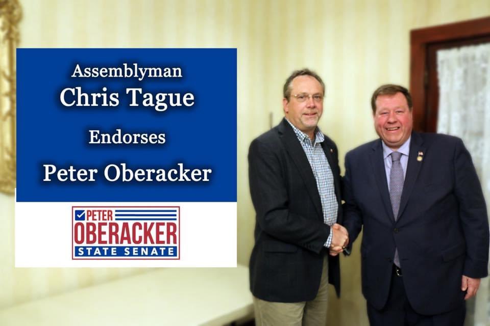 PeterforNY19's tweet photo. From Assemblyman Chris Tague: “It is crucial that Schoharie County gets out and votes Peter Oberacker for Senate! Peter will be my partner in Albany, fighting hard against the radical NYC Liberals and their policies that are killing upstate farmers and jobs.” #PeterForSenate https://t.co/sXuOMGrKWi