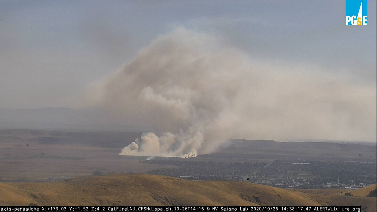 SOLANO COUNTY: the #PetersenFire is on the ground and growing. Be prepared  to evacuate if you are in the path of this fire: