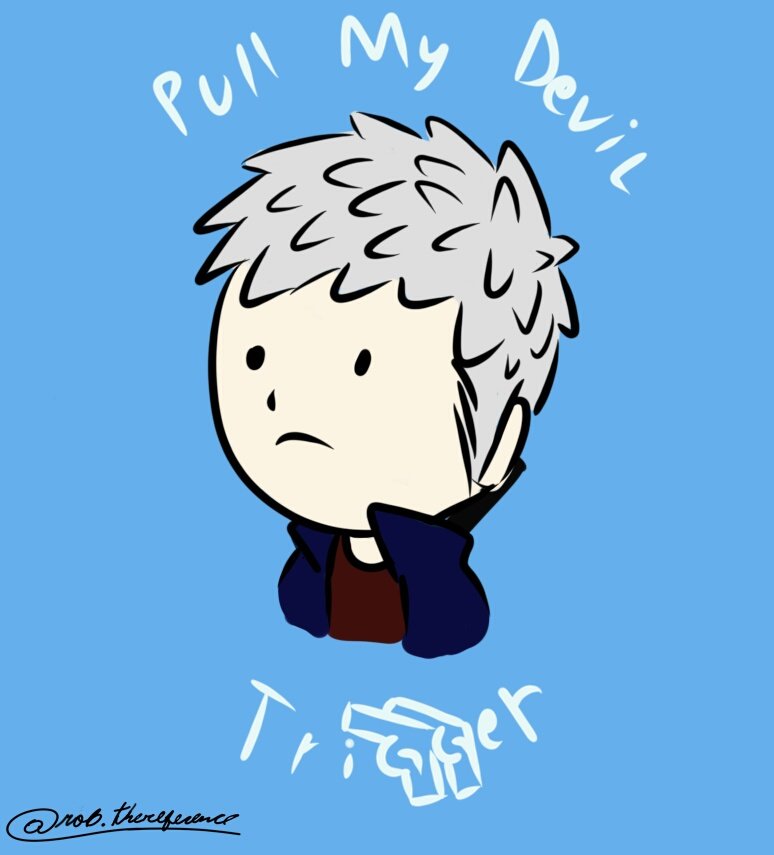robthereference's tweet photo. Nero doodle.
#DevilMayCry https://t.co/sQkeD7z5kJ
