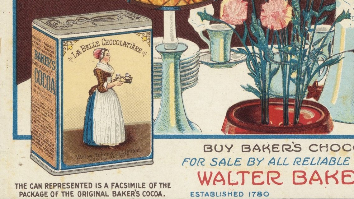 The ad card, a common type of advertising from the time, is from ca. 1870-1900. 7/7