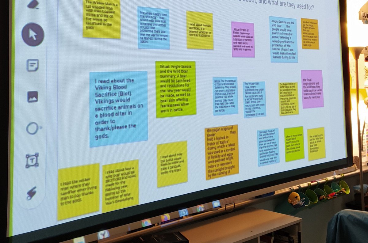IsgittAPLit's tweet photo. First time using Google Jamboard to share responses #kellerliteracy https://t.co/GZKCmmQPGR