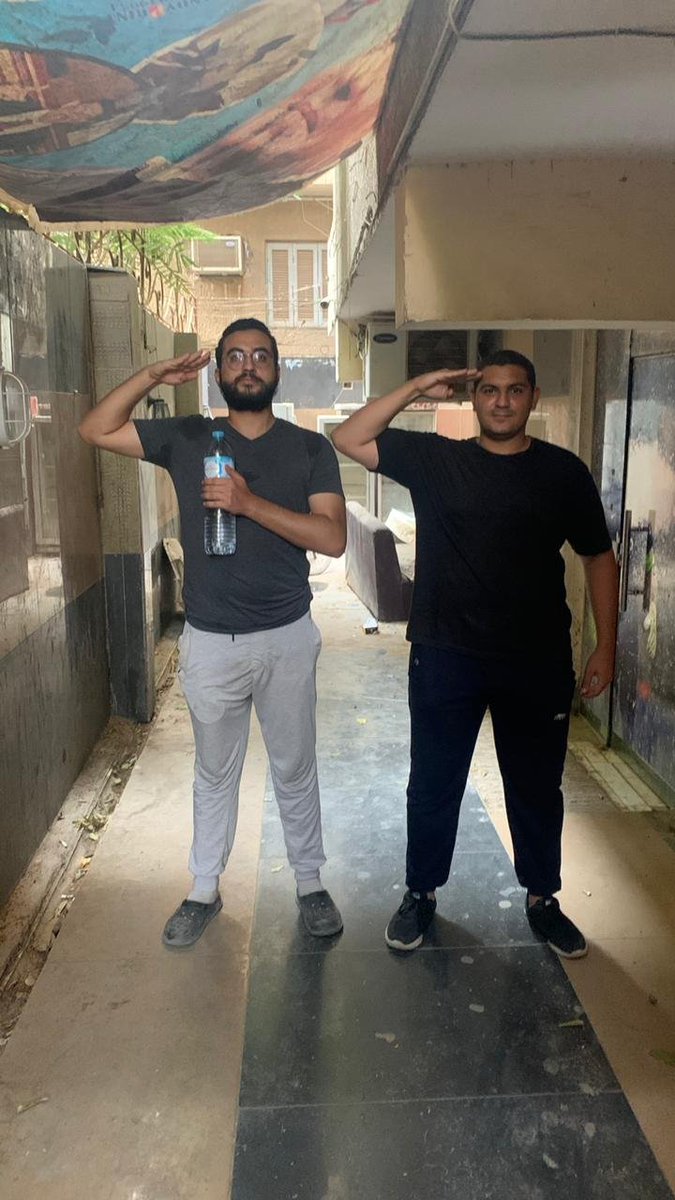 بعد الانتهاء من معركة تسليم ورق التجنيد والاستعداد التام للتضحية فسبيل الوطن مع النقيب احمد مجدي قصرية