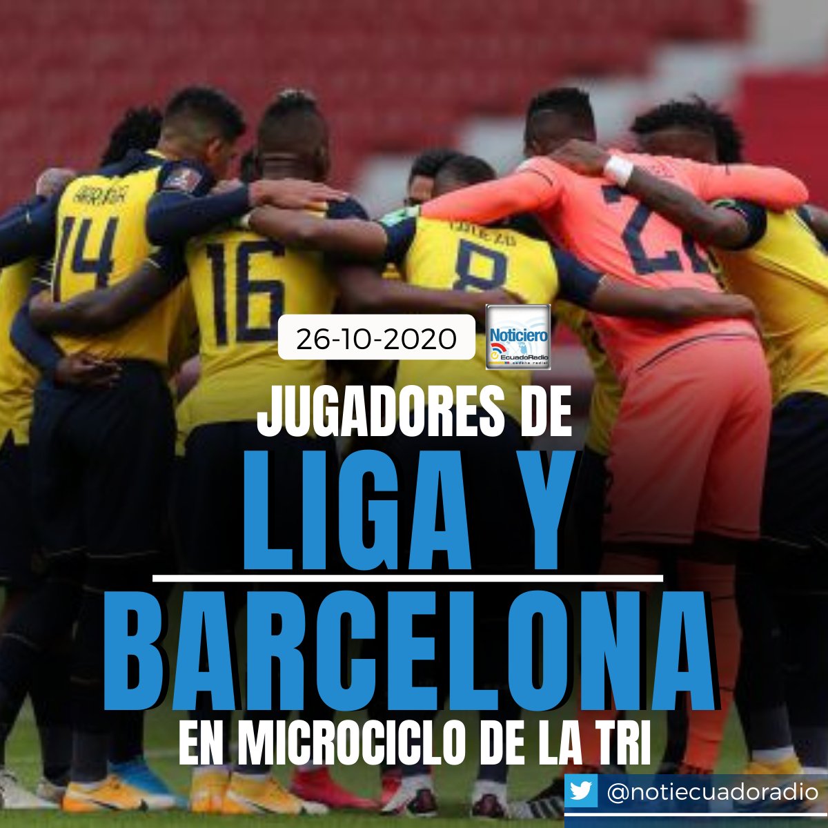 El seleccionador de #Ecuador, el argentino #GustavoAlfaro, realizará desde este martes una breve concentración con #jugadores que militan en la #Ligalocal, previa a los partidos contra #Bolivia y #Colombia en noviembre próximo por las eliminatorias sudamericanas. https://t.co/aZyV167FXe