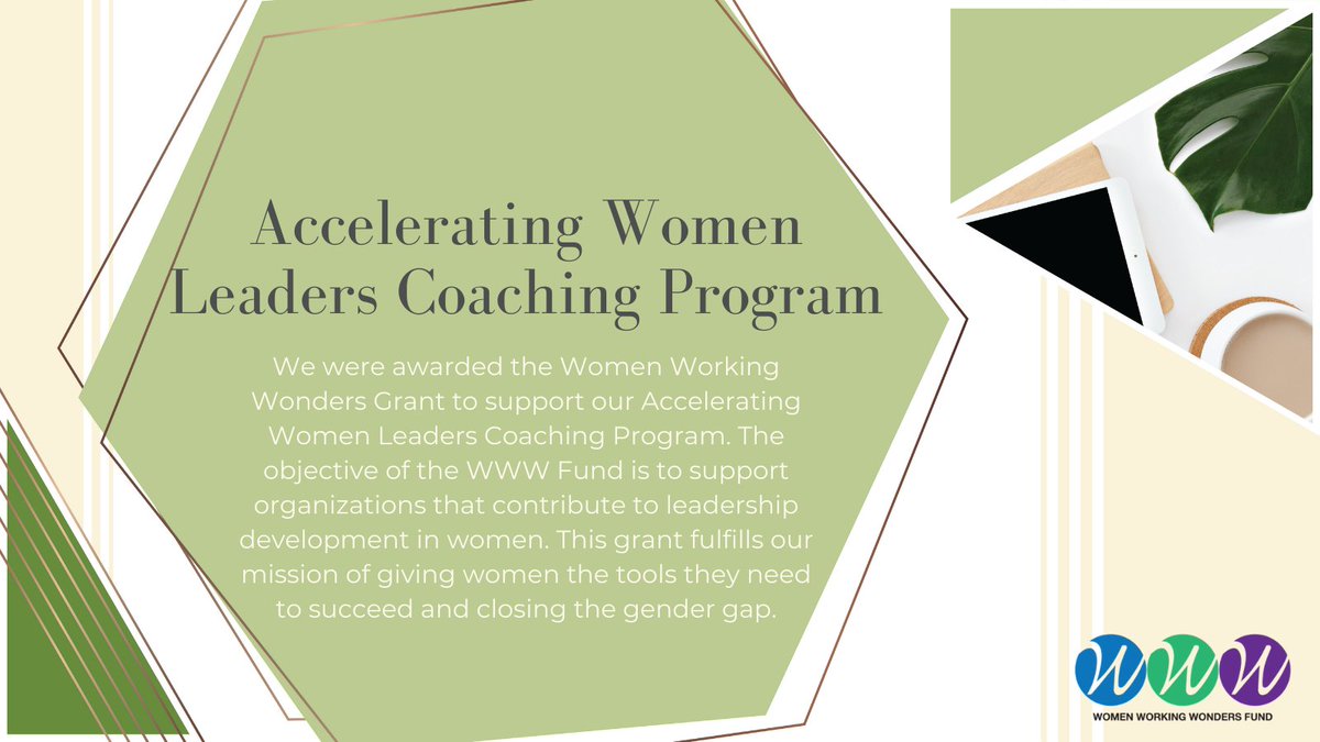 Do you want to accelerate in your career? Look no further! Sign ups are now live on our website for our first ever Coaching Program! bit.ly/34olwab