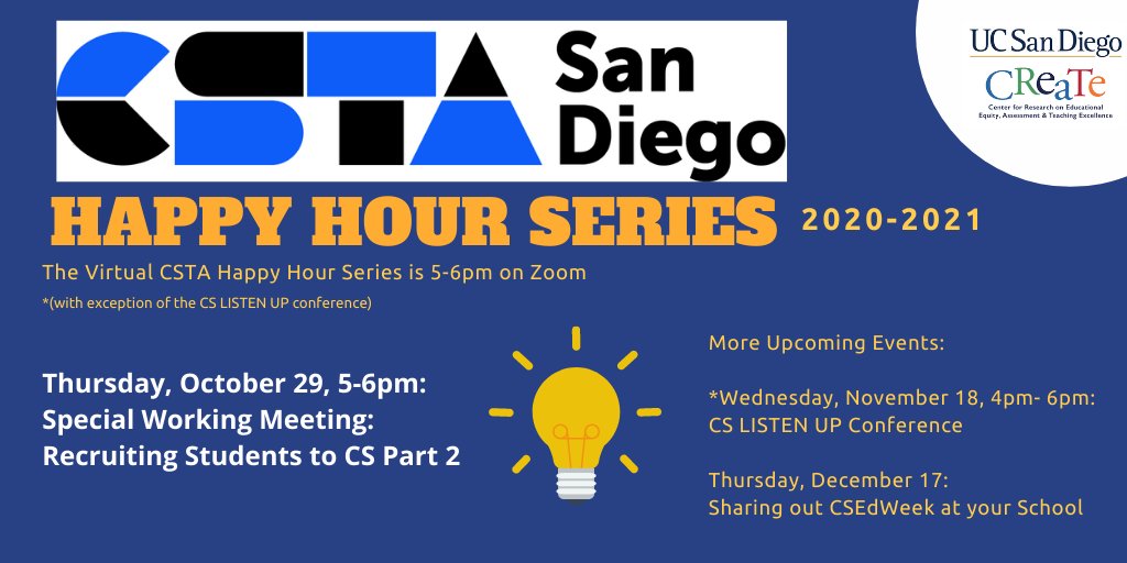 Computer Science Teachers Association San Diego tweet media