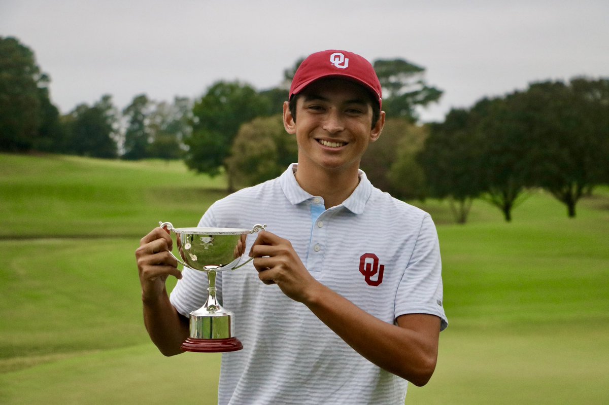 The 2020 #EastLakeCup Men’s Indivudual Champion: <a href="/vincentpwelch/">Patrick Welch</a> of <a href="/OU_MGolf/">Oklahoma Golf</a>.