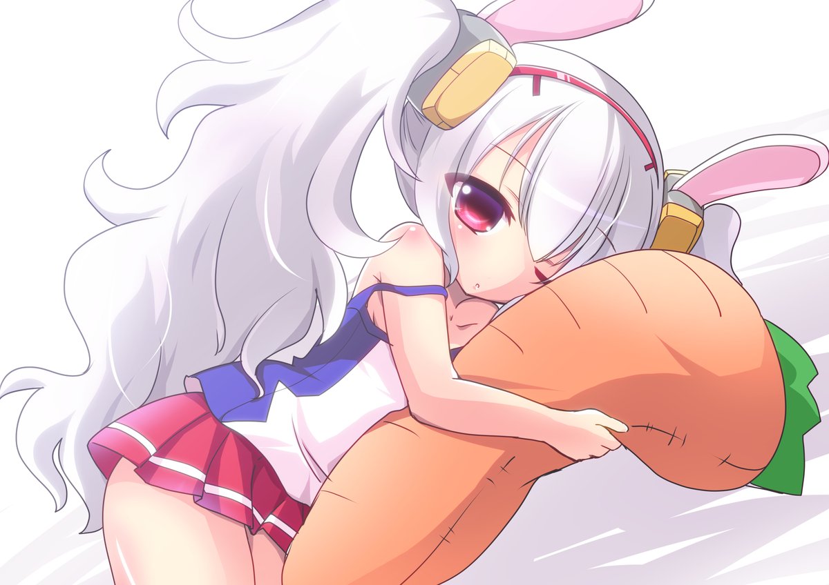 ラフィー(アズールレーン) 「指揮官、今日はメンテ・・・だからおやすみ・・・zzz 本日は長時間メンテなので執」|Geo＠FANBOXはじめましたのイラスト