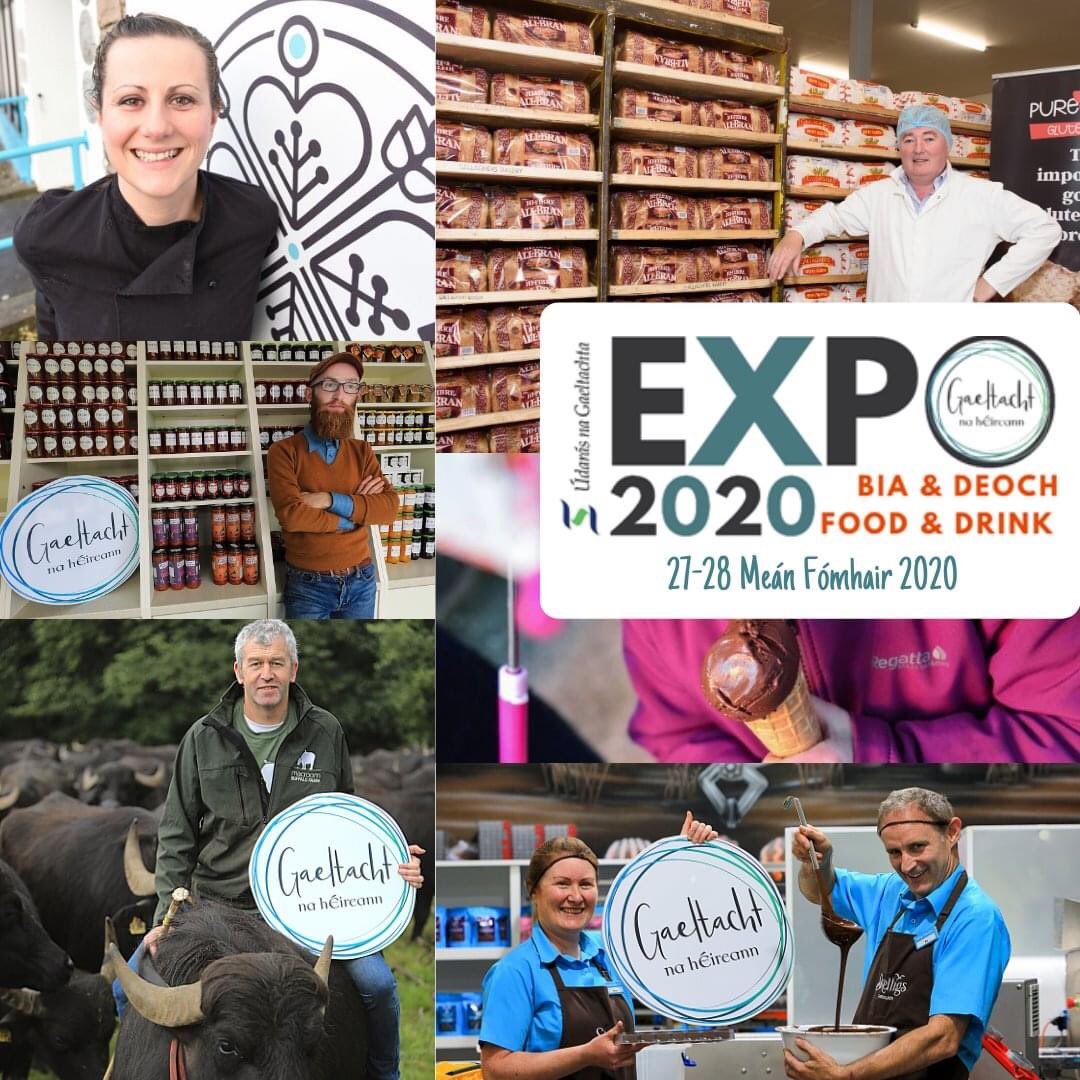 Noreendarcy's tweet photo. Tomorrow, Tuesday, @UdarasnaG host an online #gaeltachtfoodanddrinkExpo20 with fab #Gaeltacht #foodanddrinksproducers who’re #exporting & selling in #Ireland. All part of #40years #programmeofevents Follow #UdarasnaGaeltachta online &. #socialmedia https://t.co/ebAqtdvytV https://t.co/vvBzqbNOF8