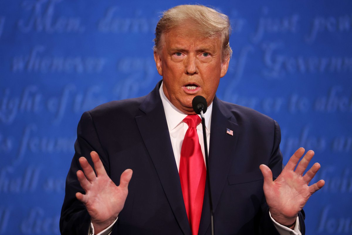 جيه بي مورجان: إذا فاز ترمب في الانتخابات ستقفز أسواق الأسهم حوالي 14% 

- إعادة انتخاب ترمب هي النتيجة الأكثر إيجابية لأسواق الأسهم

aleqt.com/2020/10/27/art…