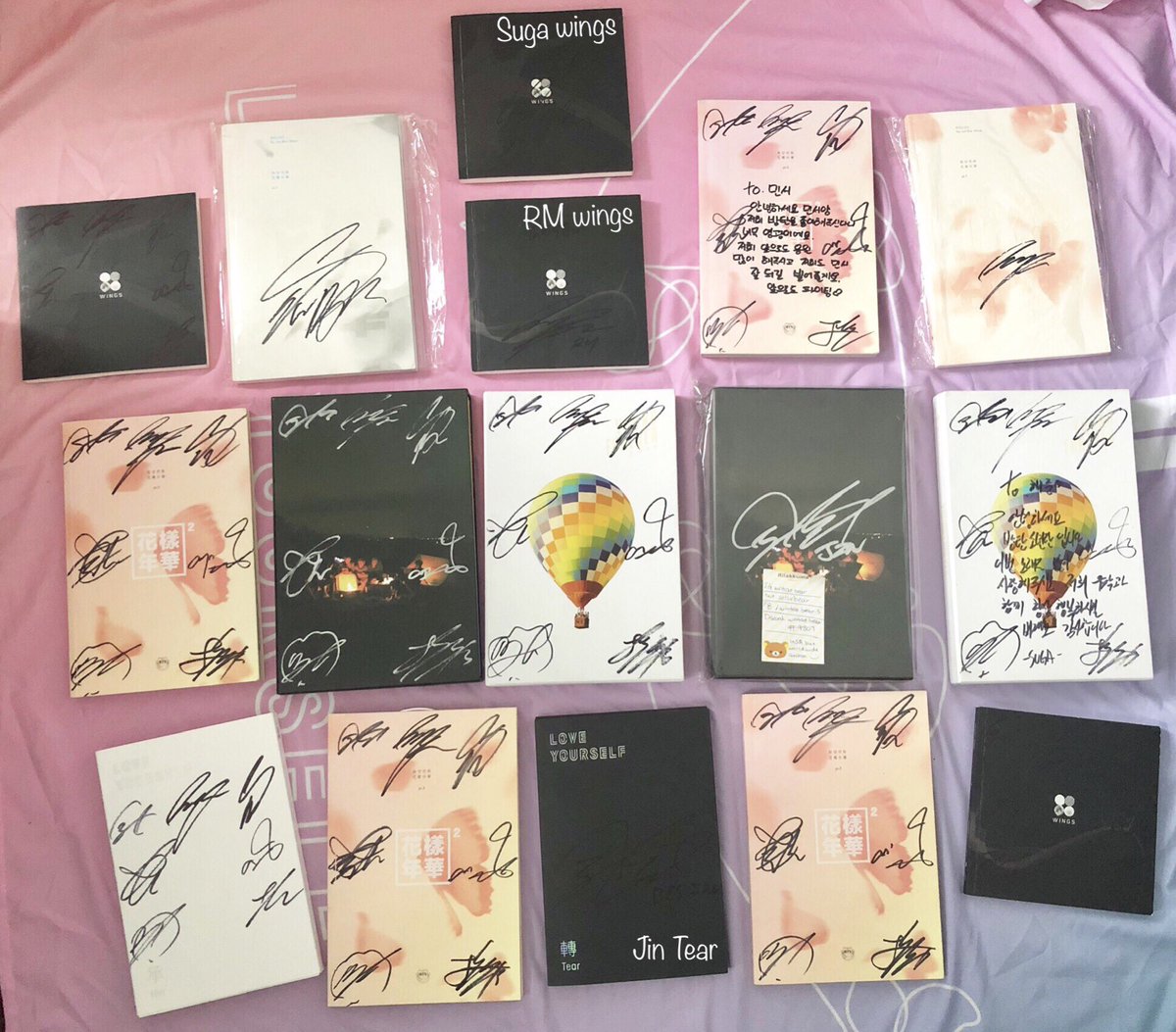 SELLING BTS SIGNED ALBUMS / PAGES (USA based but worldwide auction) AUCTION DATE: November 7 (Saturday) at 3PM EST WHERE: discord.gg/6mfrVpm