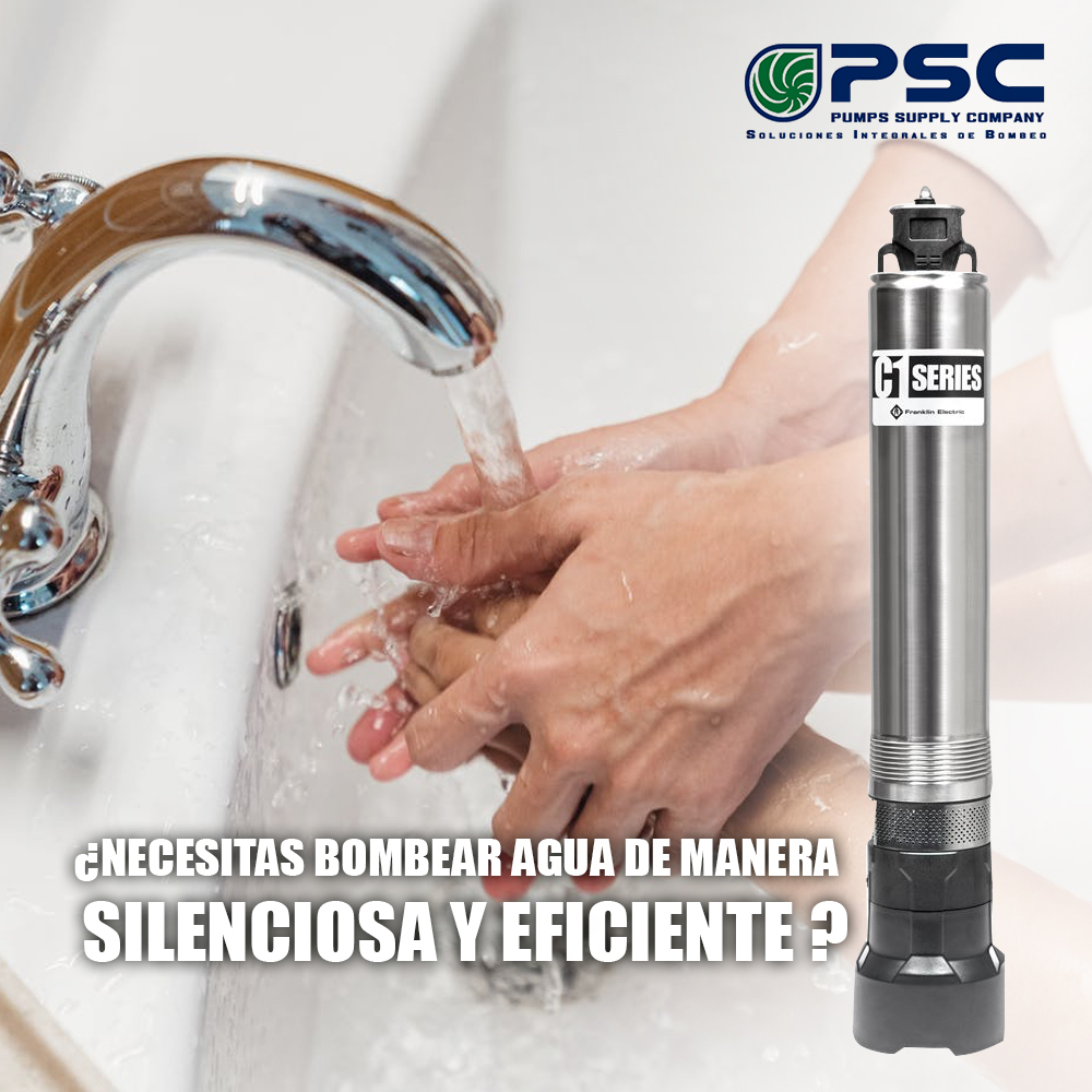 Necesitas una bomba sumergible, eficiente y silenciosa??  Nuestra bomba C1 es la solución!!
 bombasfranklinelectric.com.mx