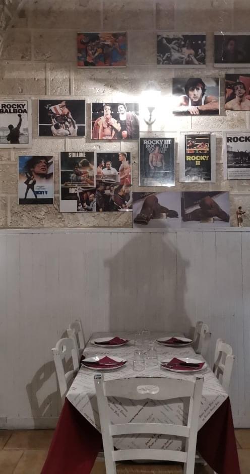 simonbeta's tweet photo. @TheSlyStallone hey big Sly! This is a restaurant in Bari (Italy) just to let You know Italy loves You so much! And me to! We were born the same day! Ciao!! https://t.co/ce7I07Vj2K