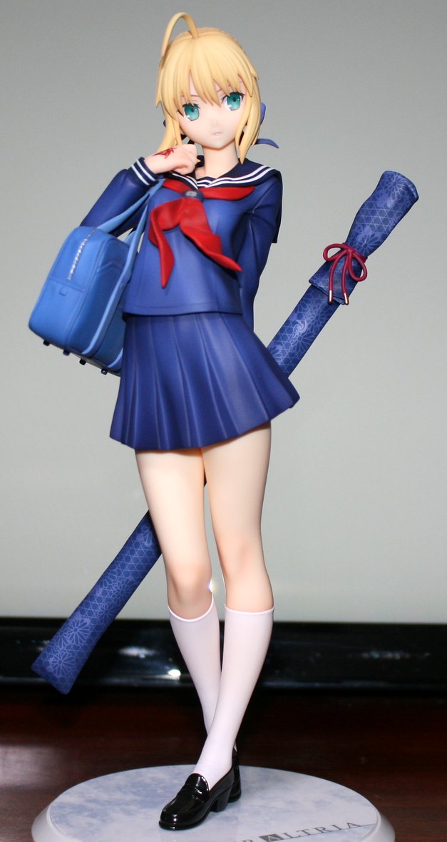 Fate/stay night マスターアルトリア 制服 セーラー服 フィギュア