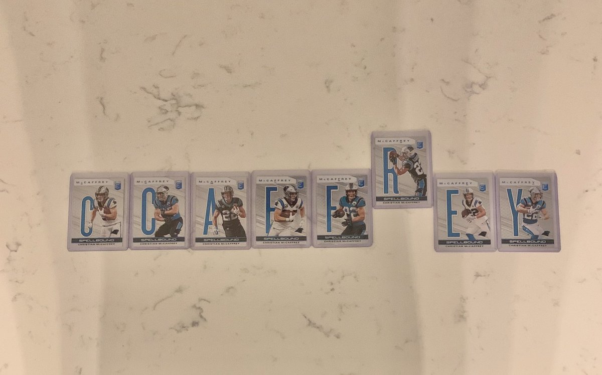 #Mailday from a aweosme trade w/@hokieporter who hooked me up with the “R” for my CMC spellbound set. Thanks @HiveCards for connecting us. Any1 sees the “M” /349 out there please tag me https://t.co/0hHIwouEqd