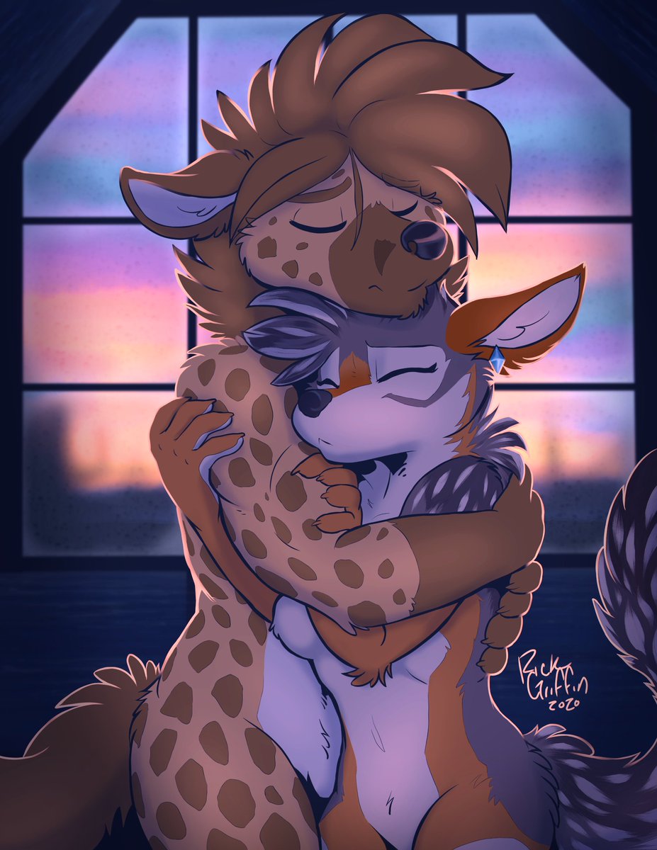 fhyrajackal's tweet photo. Snugs on a Colder Evening 🧡

🎨: @RicksWriting and coloured by @count_mutsuju with @Karishad 's Kar hyena~ https://t.co/lpEqmKZDTx