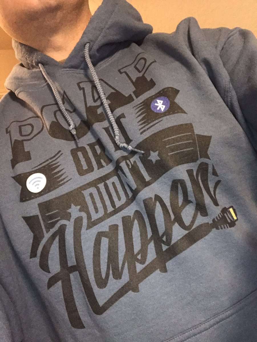 Aww yiss! The PCAP light blue hoodie is legit.