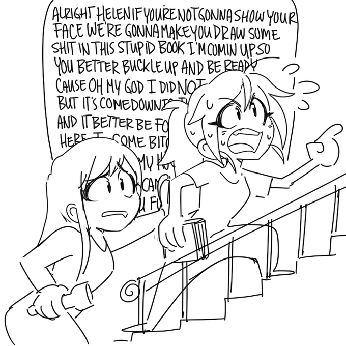 My secret to overcoming fear is by yelling through the house until I'm out of breath 