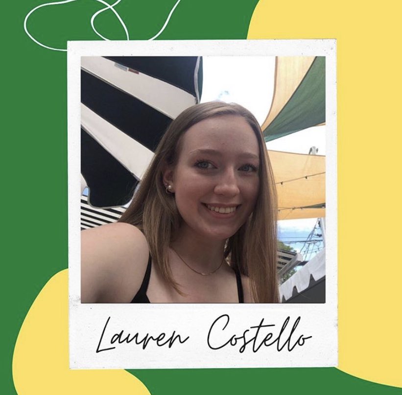 SienaWriting's tweet photo. Meet our tutor, Lauren Costello! Lauren is a sophomore Environmental Science major with minors in Spanish and Biology. Lauren says, “I love writing because I can put my thoughts on paper and be creative with it!”💛 #meetthetutorseries #Sienacollege #writingcenter https://t.co/pHGEXFYdeV