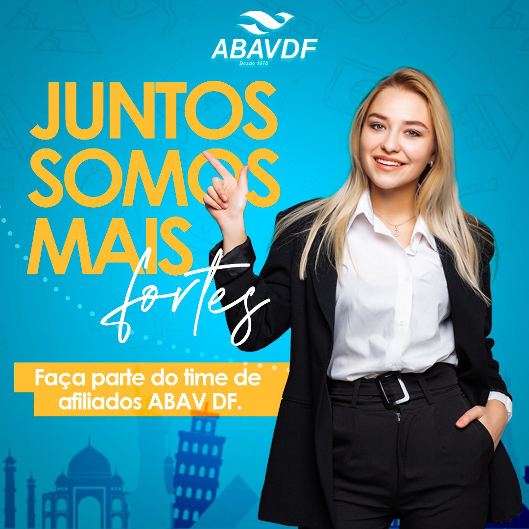 AbavDf's tweet photo. Nós, da ABAV DF, confiamos na capacidade e profissionalismo de nossas agências associadas, são agências de comprometimento e excelência. Faça parte desse time você também ✈️

#abav #comprasdiretasdepassagensnao #turismobrasil #turismo #agentesdeviagem https://t.co/6ekMLcmNyF