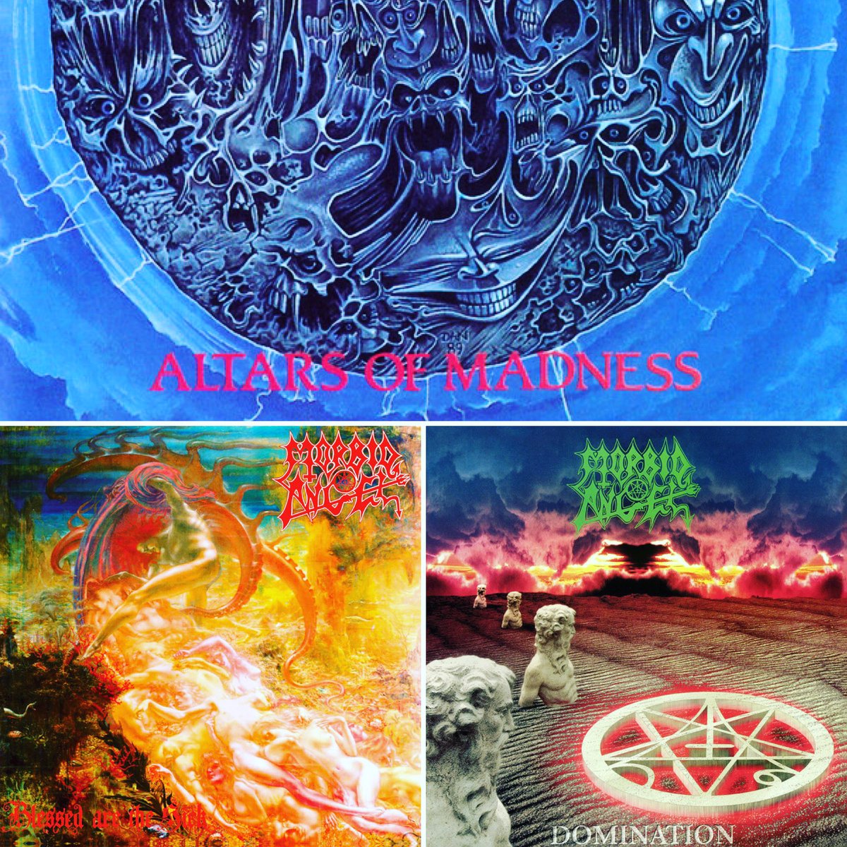 Tough to keep these treasures in stock but I did manage to get a few more of #ALTARS, # #BLESSED &amp; #DOMINATION for you folks. SIGNED! They go fast, get yours now at: davidvincent.bigcartel.com! #davidvincent 

#COVENANT album is out of stock, see other Covenant items in my webstore.