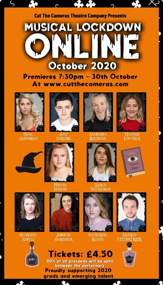LCM_VIP_ALUMNI's tweet photo. @CutTheCamerasTC have released the full line up for Musical Lockdown Online on Friday the 30th featuring 2020 grad @phoebenoding !! 

Tickets available at https://t.co/rIj5GSbKSO https://t.co/uLb2hlUc8n