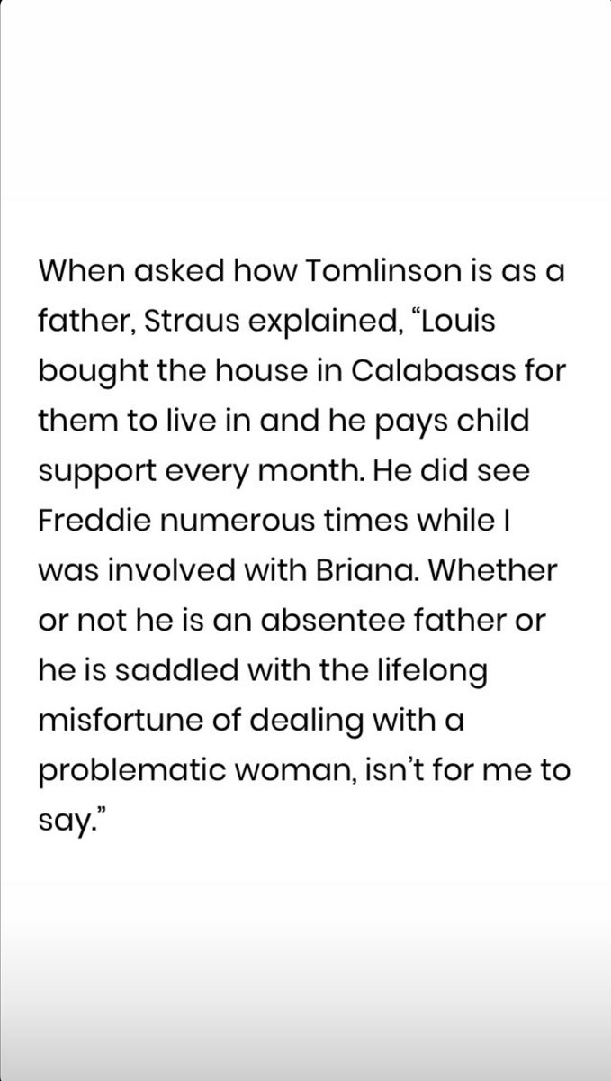 Second article about Jungwirth and the whole book situation.... an exclusive article. Screenshot of the article so you can read it here!  #babygate  #louistomlinson  #briannajungwirth