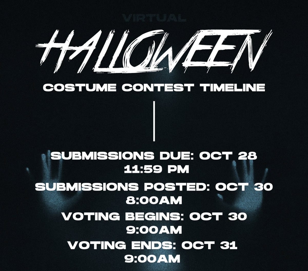 Bibbidi Bobbidi Boo! 🎃✨ Hey Blizzards! Are you ready to get on those costumes at HB’s annual costume contest? Submit your creepy costumes by Oct.28 for a chance to win a $20 gift card or choose your favourite costume to decide who wins on Oct.30.  May the spookiest spirit win!