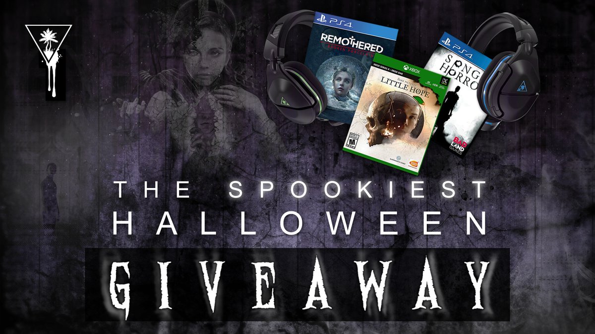 TurtleBeach's tweet photo. ℌ𝔞𝔩𝔩𝔬𝔴𝔢𝔢𝔫 approaches, and we have some treats to go along with the usual tricks 👻
- a Stealth 600 Gen 2  
- a spoopy games bundle of Remothered, Little Hope, and Song of Horror 

🐢 Follow @TurtleBeach
🔁 RT + Like
🤝 Tag a friend

🎃▶️ https://t.co/UpiO788gqx https://t.co/bcHs8pRCrJ