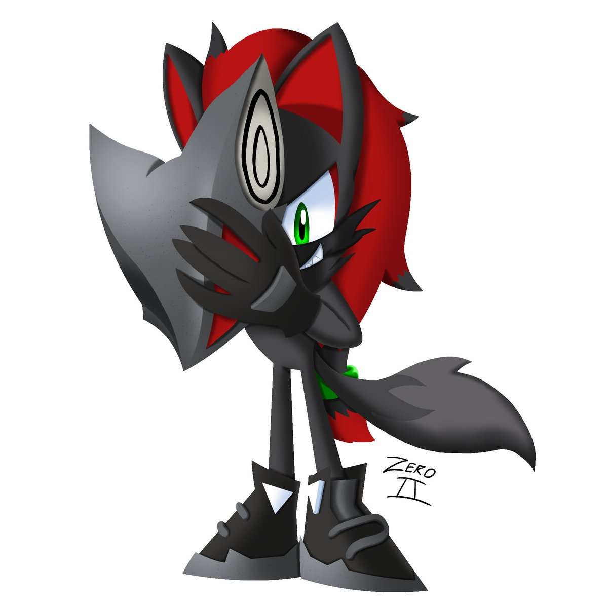 ZeroTwoX2's tweet image. Fairly proud of this latest commission.  Shanix as Infinite