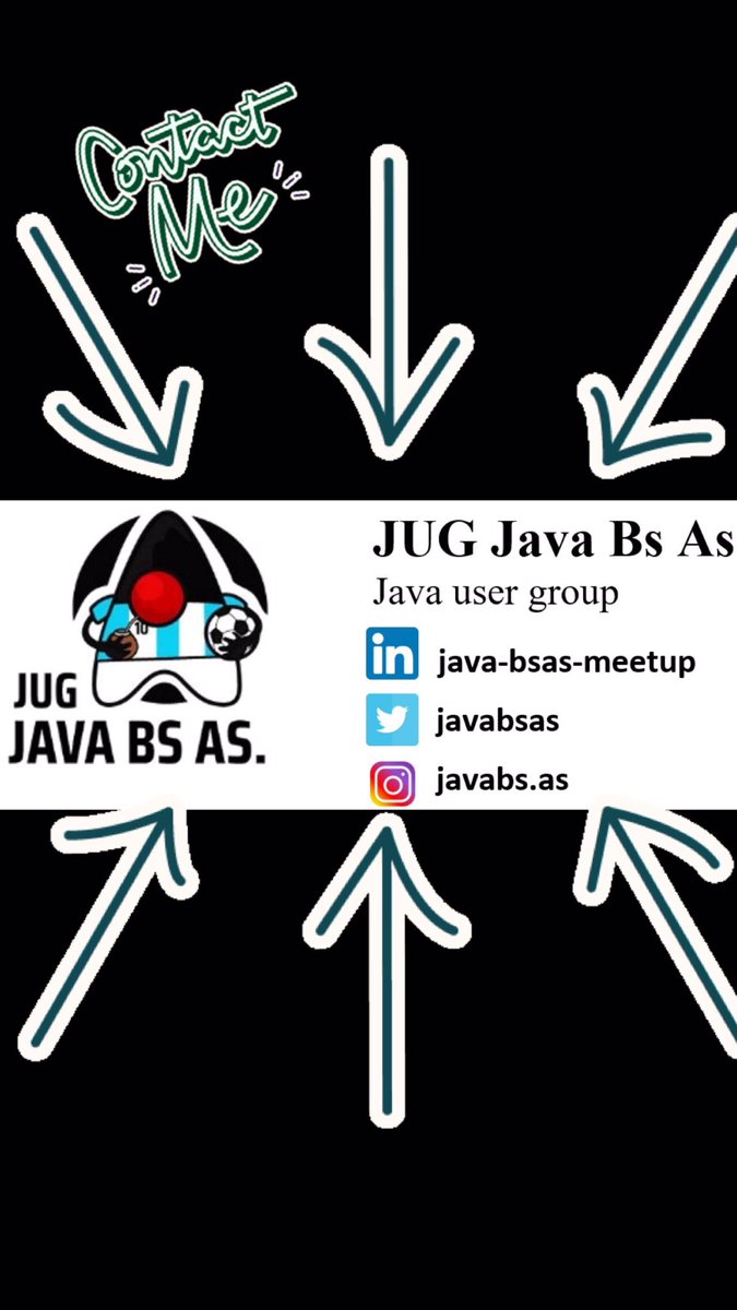 MauriDeveloper's tweet photo. Para Más información sumate !🔽🔽⬇⬇⏬⏬:
Linkedin:
https://t.co/JyV9yncOwy
Twitter: @Javabsas
Instagram:
https://t.co/zmtKpy0jz9
#evenbrite #jetbrains #JavaJUG #JavaBsAs #JavaProgrammers https://t.co/hjxJniNH4K