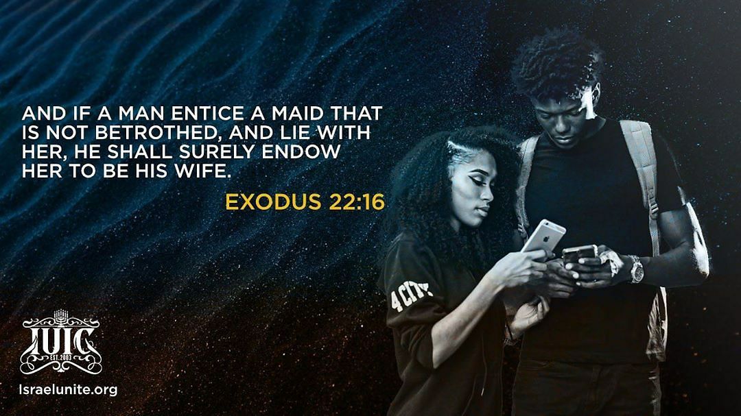 IUICOKC's tweet photo. #Exodus22:16 And if a man entice a maid that is not betrothed, and lie with her, he shall surely endow her to be his wife. #DailyBread #BibleVisuals #IUIC #Scripture #Verse #Bible https://t.co/pWSiBoVZU4