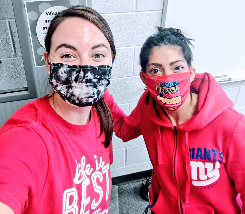 BE HAPPY, BE BRAVE, BE DRUG FREE! #RedRibbonWeek2020 Jersey Day Tomorrow! 😍
