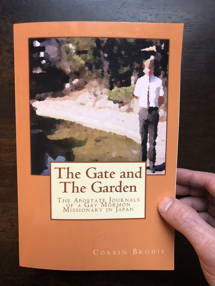 tomandlorenzo's tweet photo. Just finished reading this wonderful book, “The Gate and The Garden: The Apostate Journals of a Gay Mormon Missionary in Japan” by @CorbinBrodie. Quite a brave and inspirational journey of self-discovery! Available as a hard copy and eBook on Amazon. L https://t.co/RRYbWksV8m