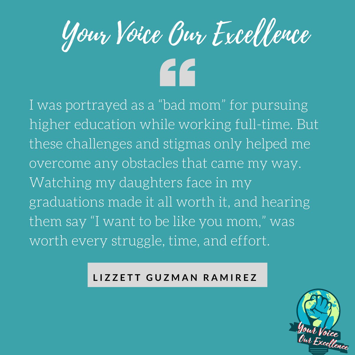 byndexcellence's tweet photo. This week we are highlighting Lizzett Guzman Ramirez. Lizzett went from being a teen mom to becoming a role model for her family.
To learn more about her story click here: https://t.co/e4wJLfqNK0
#YourVoiceOurExcellence #YVOE #teenmom #highereducation https://t.co/0w3Y6JZtzM