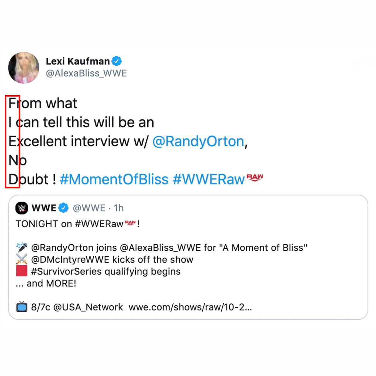 BRWrestling's tweet photo. LET HIM IN. https://t.co/7QbmCI61mj