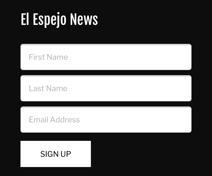 El Espejo Magazine tweet media