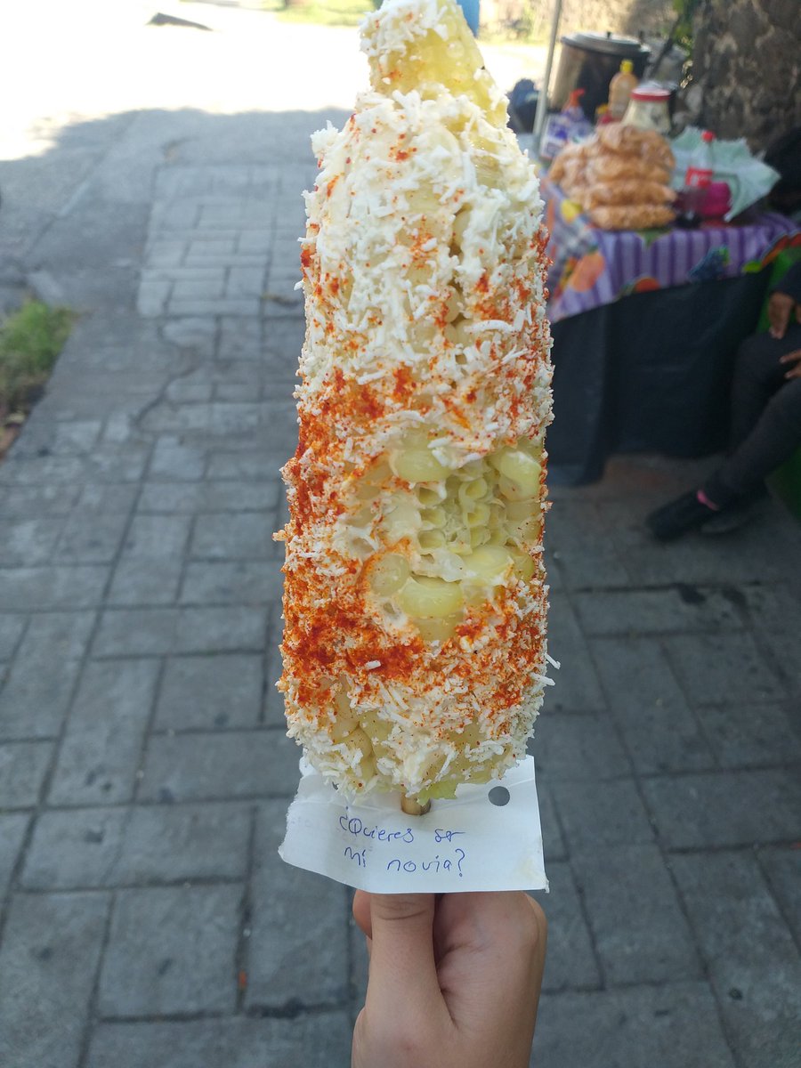 El mejor elote que me he comido 😻