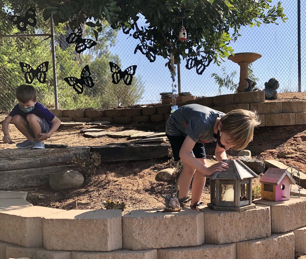 TCPS1's tweet photo. Kindergarten explorations on Fairy Hill at The Child’s Primary School. Kindergarten is a perfect time for exploring the world around us. #tcps #tcpskids #schoolisfun #kindergarten  #privateschool #SanDiego https://t.co/njq69hIJhT