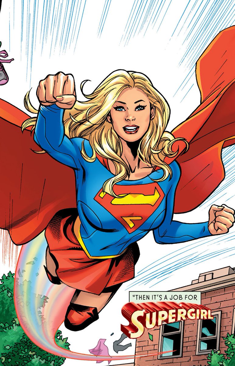 Today she has had a long-running TV show, a movie, many cartoon apperances, toys and games under her belt, which is impressive for a character that DC considered obsolete in 1985. Here's to many more, Supergirl, whoever you are. And thanks Otto, for believing a girl can fly too