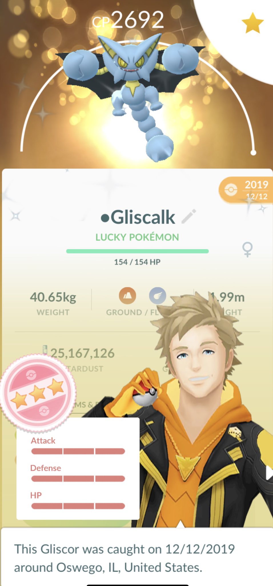 The Trainer Club na platformě X: „🚨 💯 TRAINERS 🏆 🚨 It's #MAXEDoutMONDAY   Celebrate your wins. Post a New Maxed Out Pokemon My 🏆 is a shundo  Gliscor love this Pokémon