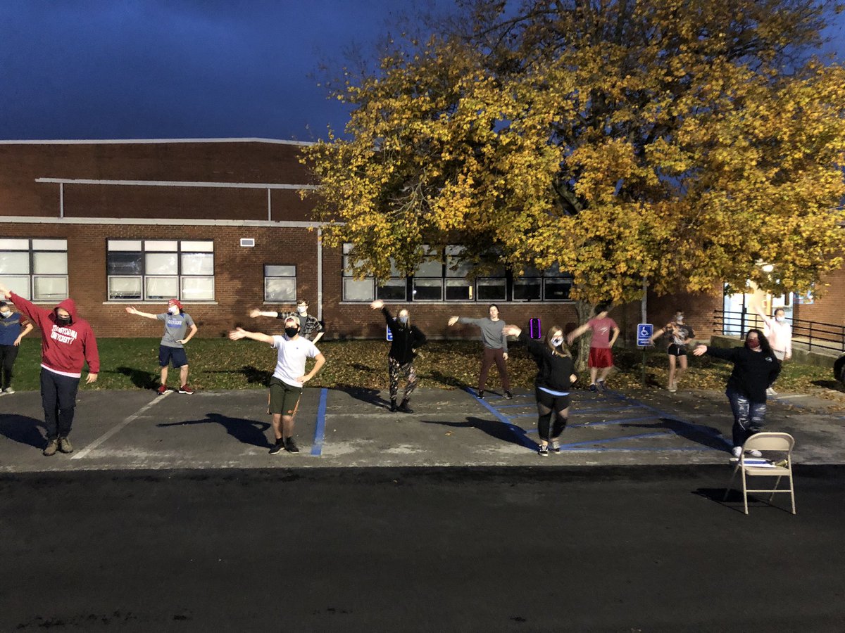 JCSDuallyNoted's tweet image. It’s a little chilly, but they’re conditioning!